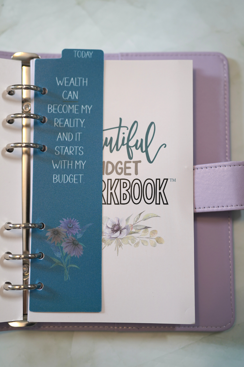 Beautiful Budget Workbook - Watercolor Floral Mini