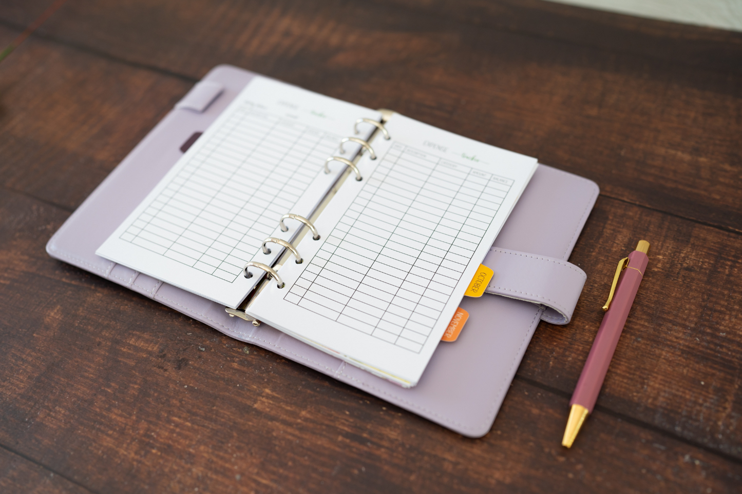 Beautiful Budget Workbook - Watercolor Floral Mini