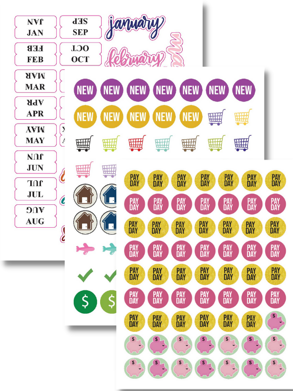Beautiful Budget Workbook™ (Teal Design)
