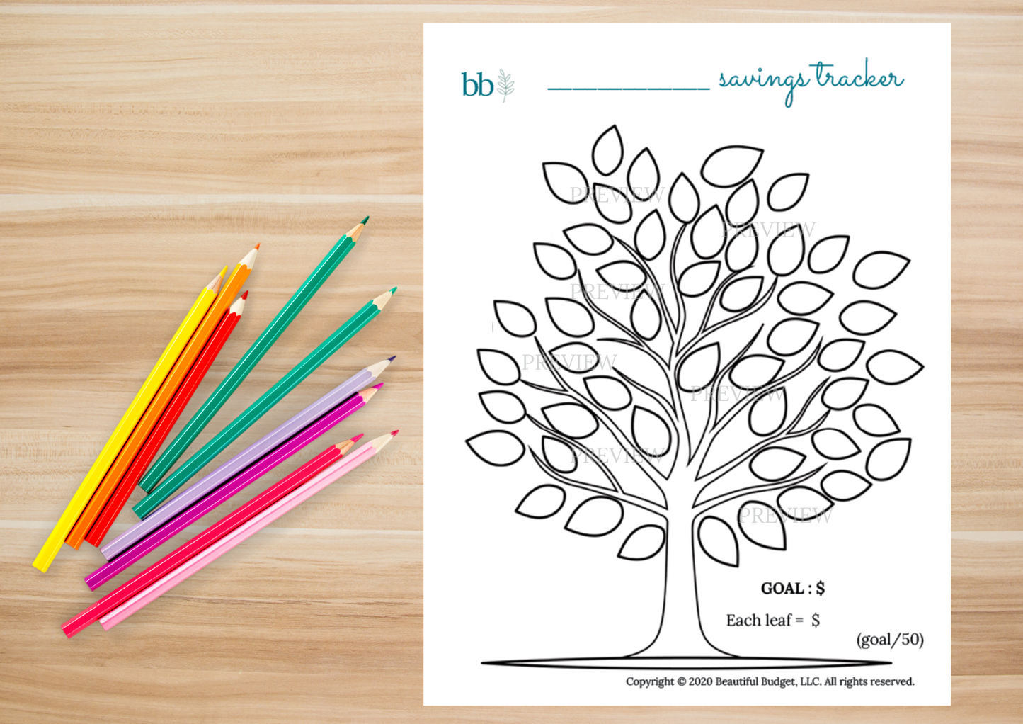Tree Savings Tracker