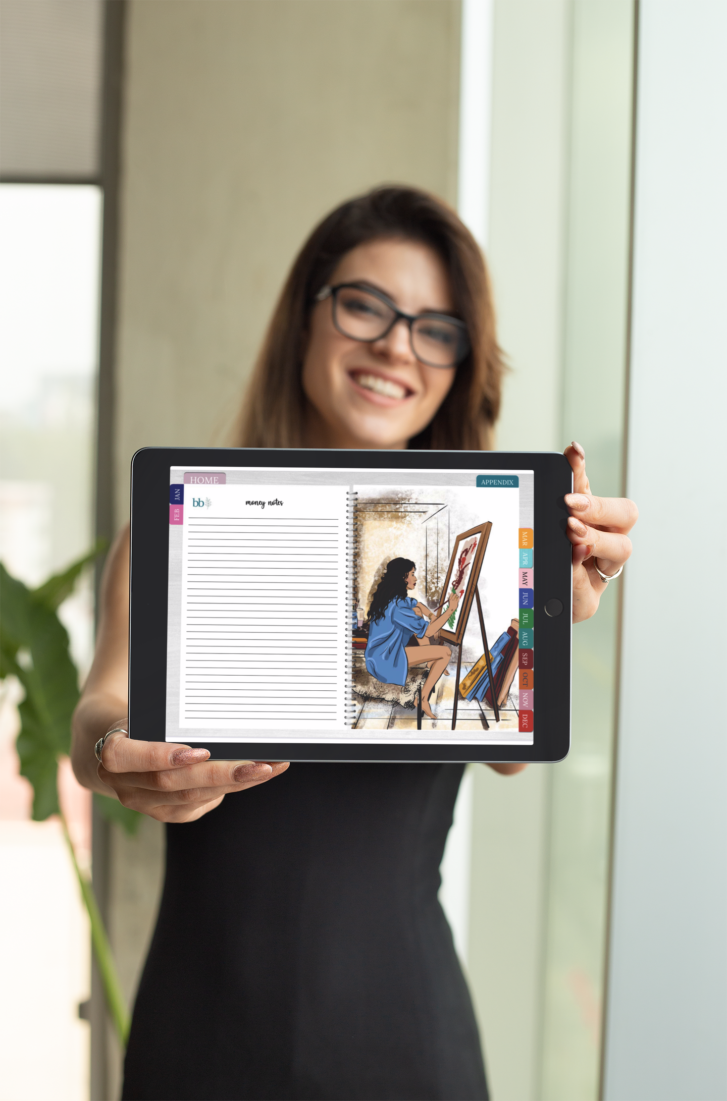 Beautiful Budget Workbook™ (Teal Design)