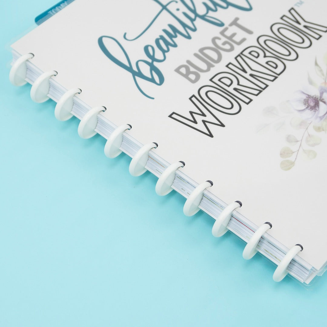 Beautiful Budget Workbook - Watercolor Floral Full Size