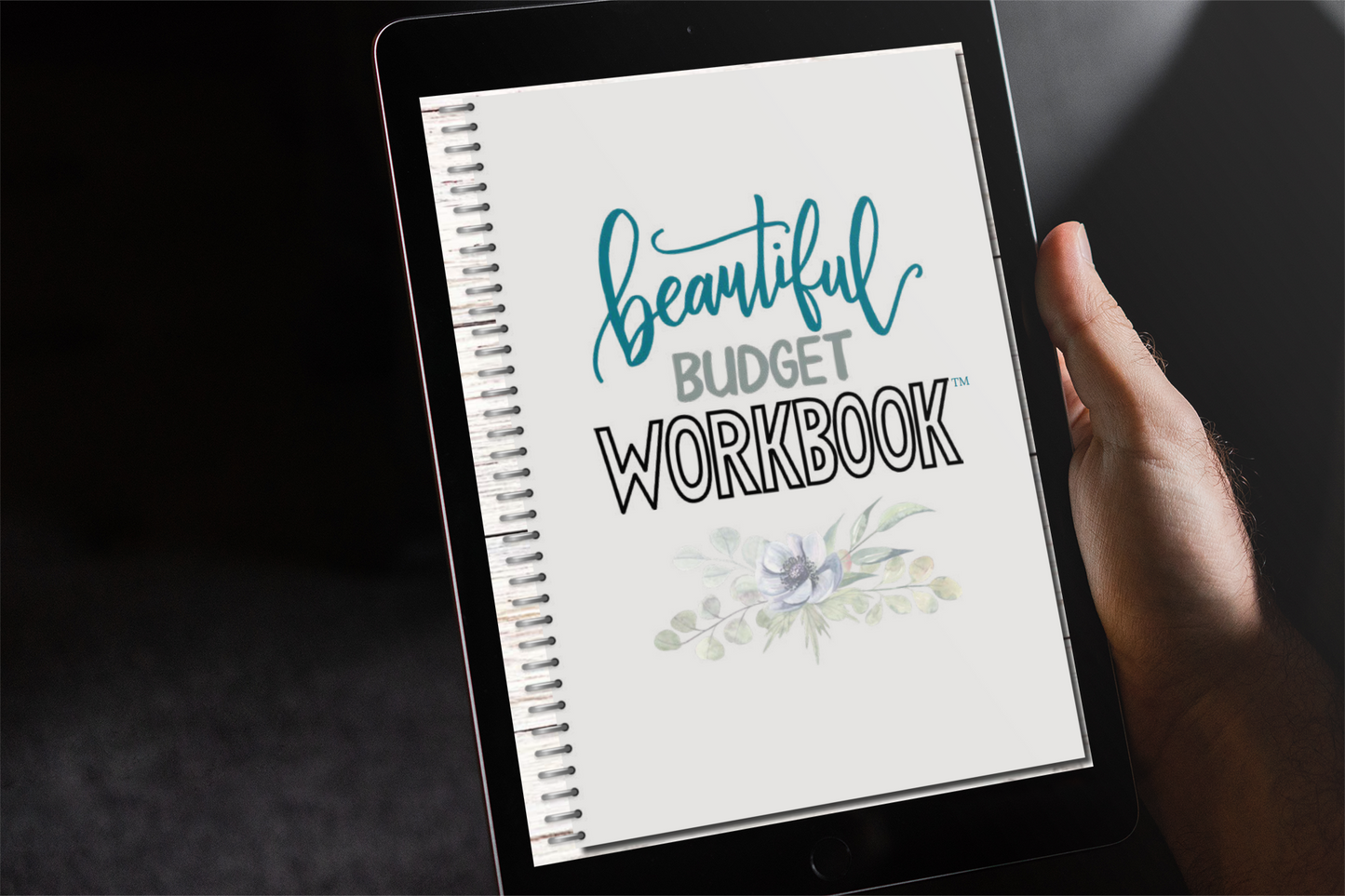 Beautiful Budget Workbook Watercolor Floral - Digital Pack